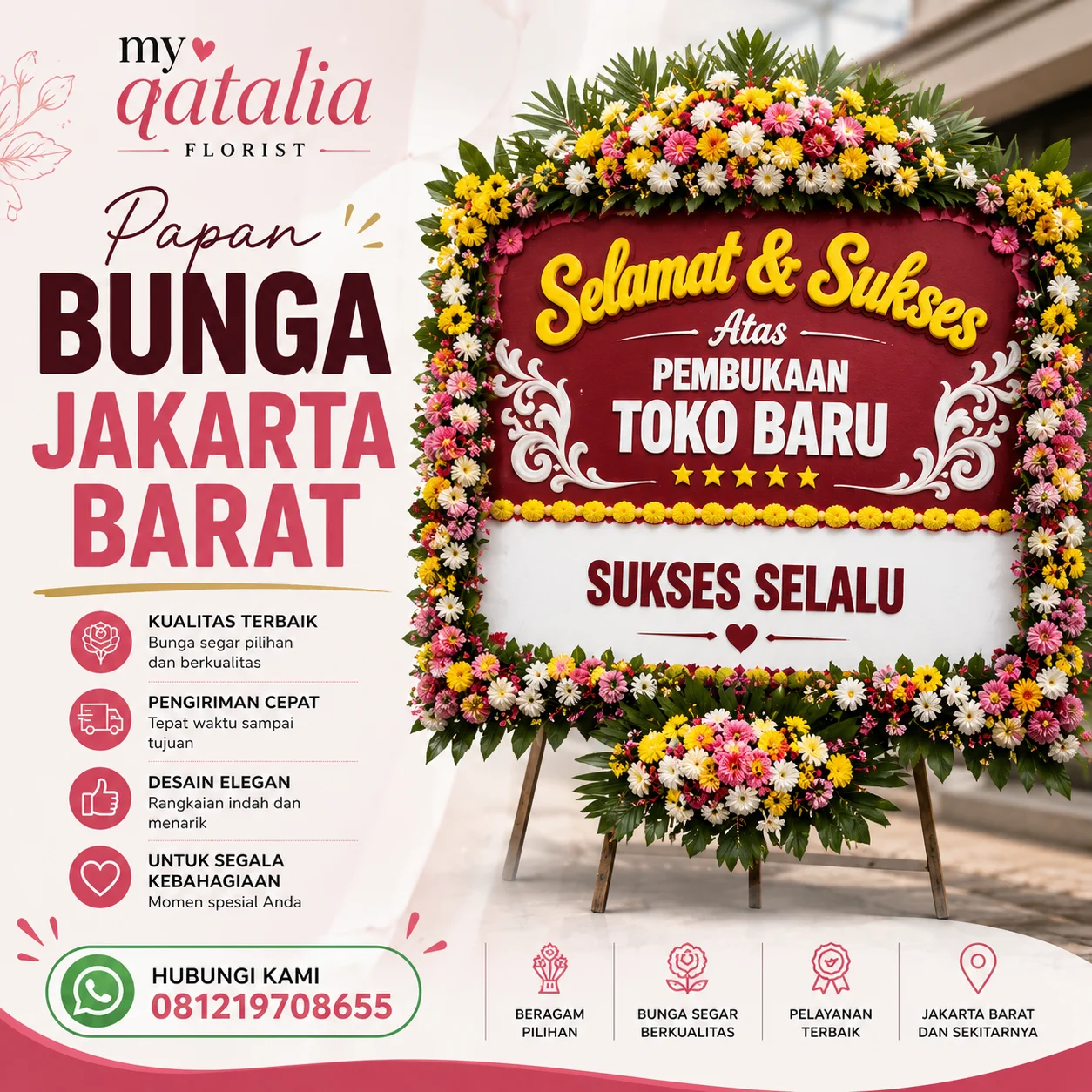 Papan Bunga Jakarta Barat