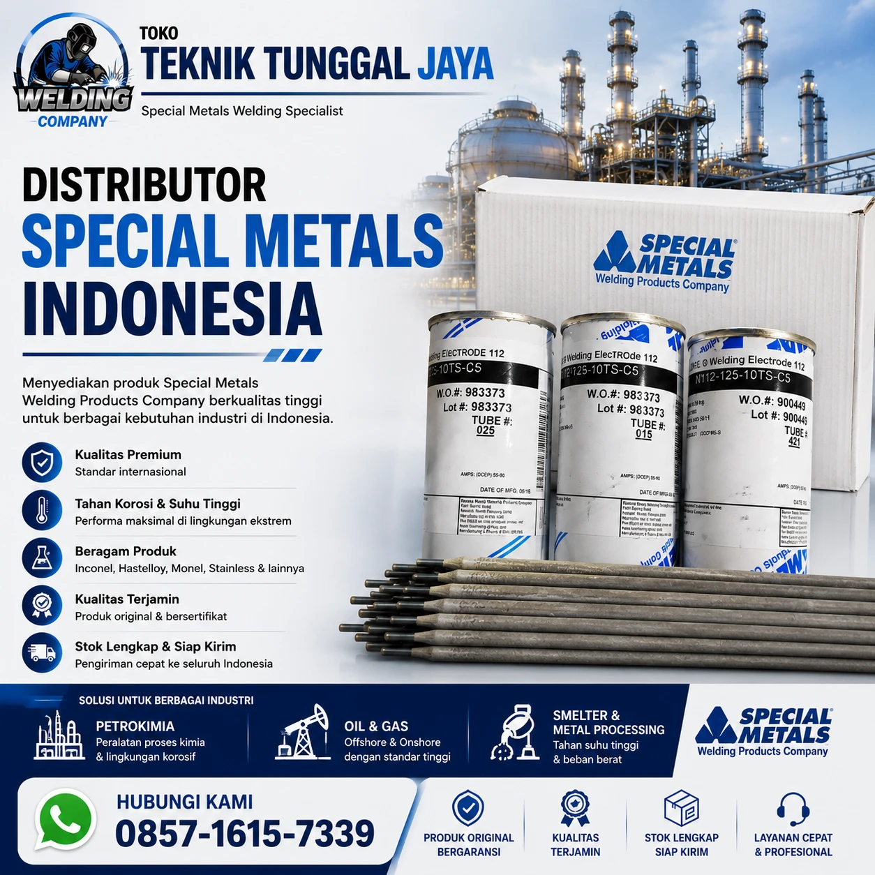 Distributor Special Metals Indonesia