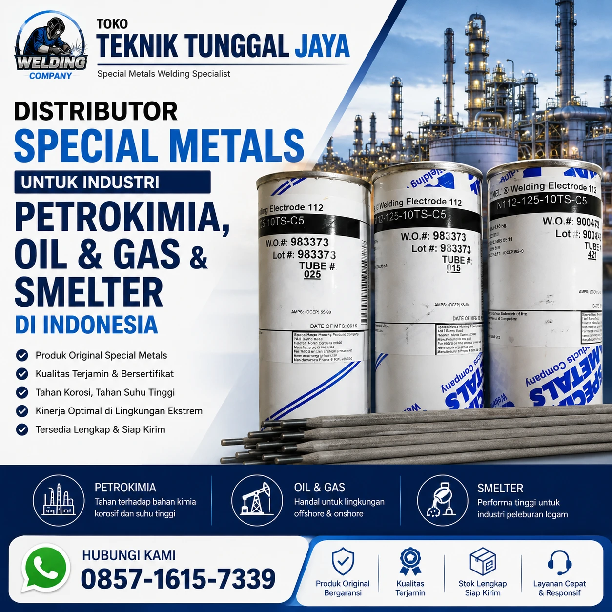 distributor-special-metals-untuk-industri-petrokimia-oil-gas-dan-smelter-di-indonesia