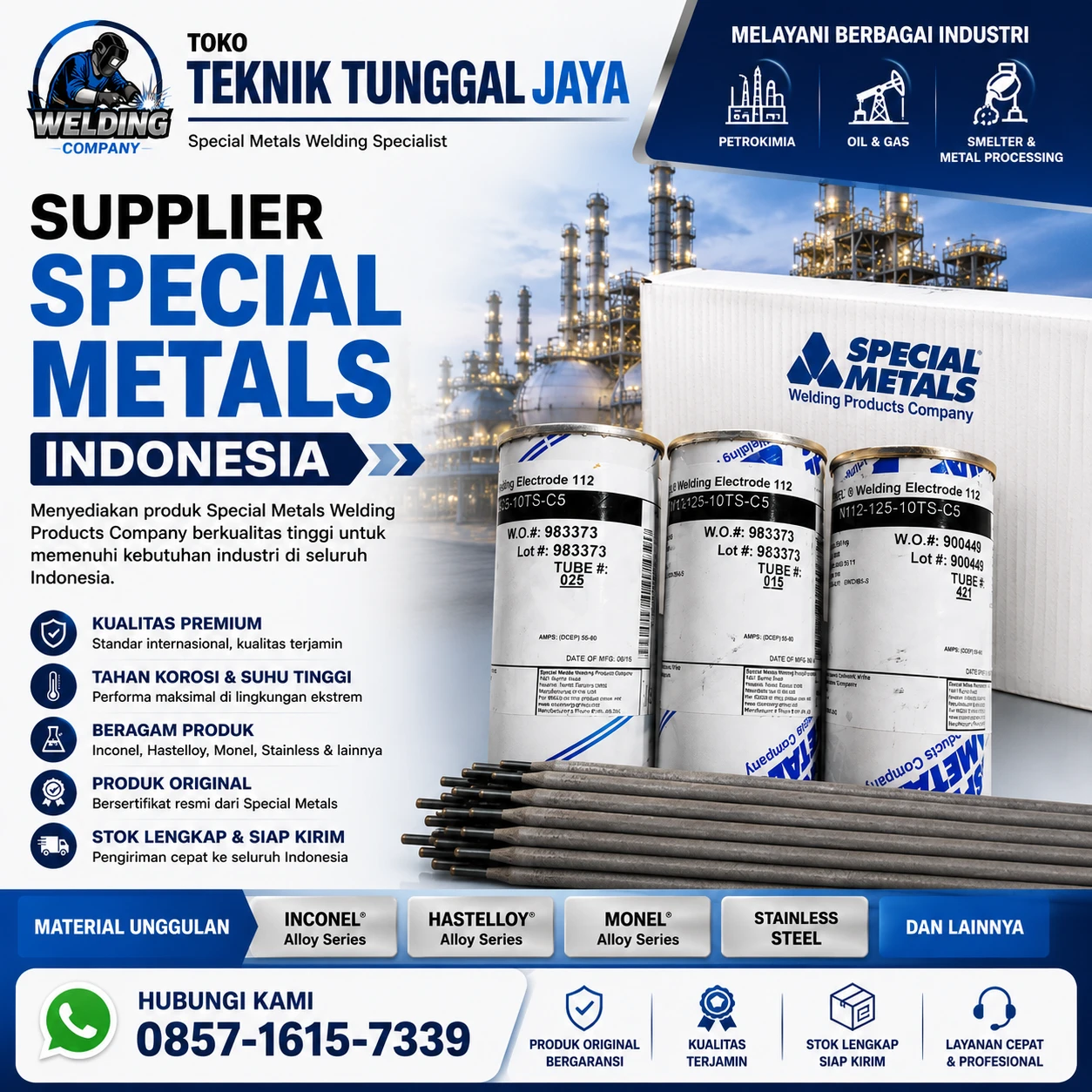 Supplier Special Metals Indonesia